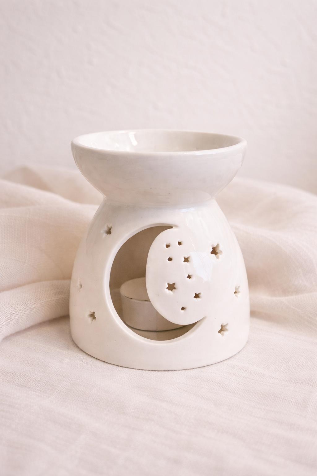 Quemador de cera aromático luna